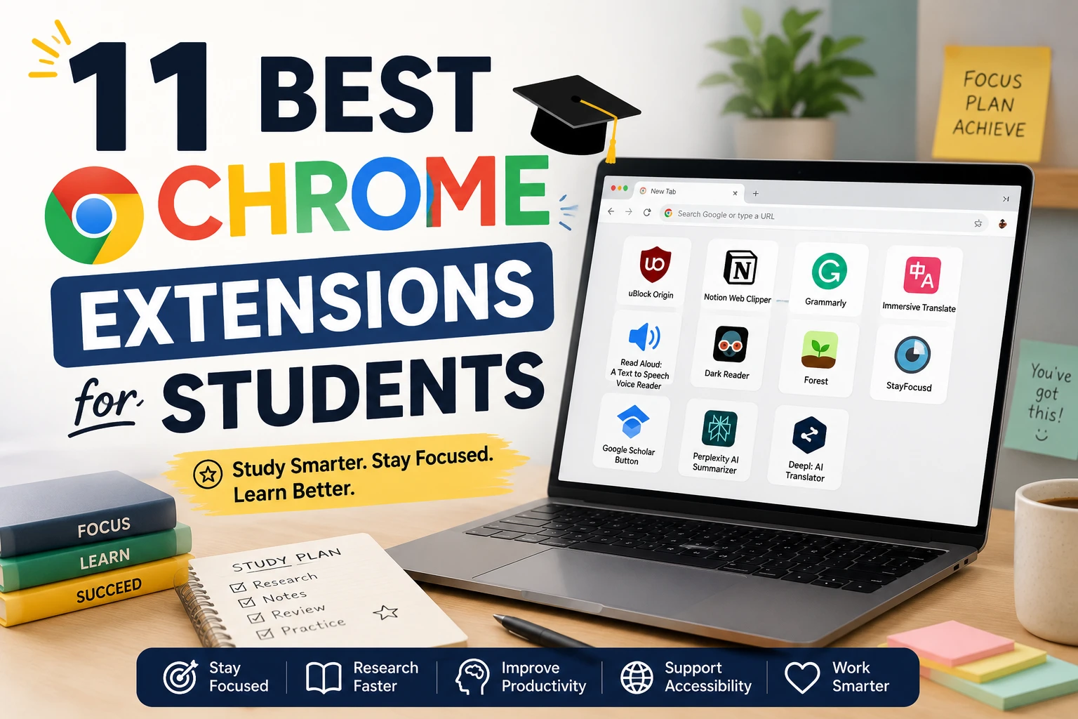 11 Best Chrome Extensions for Students