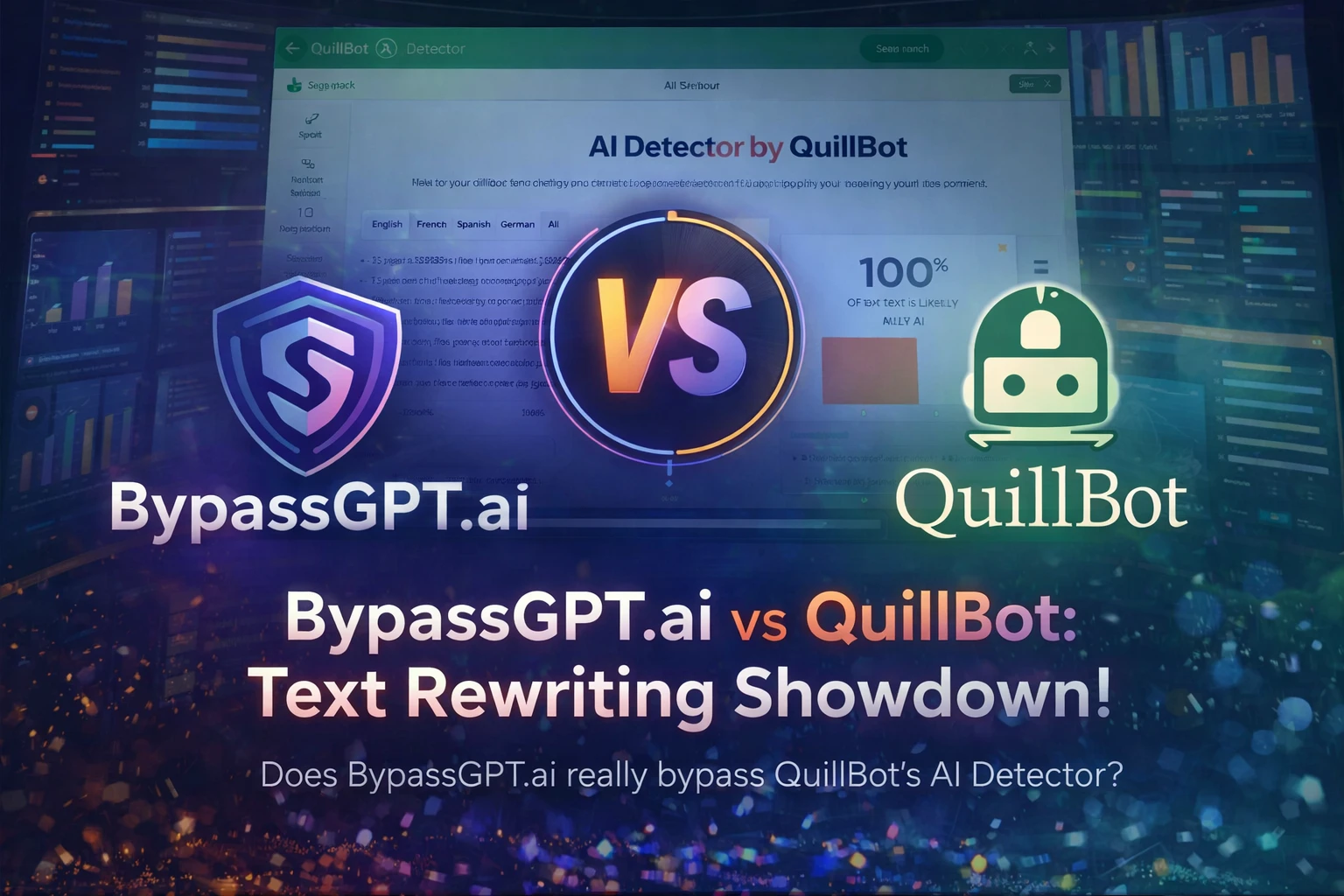 Can BypassGPT Outsmart QuillBot’s AI Detector? I Tested 100 Rewrites to Find Out