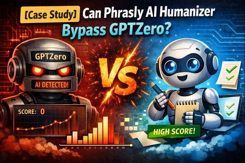 [Case Study] Can Phrasly AI Humanizer Bypass GPTZero?