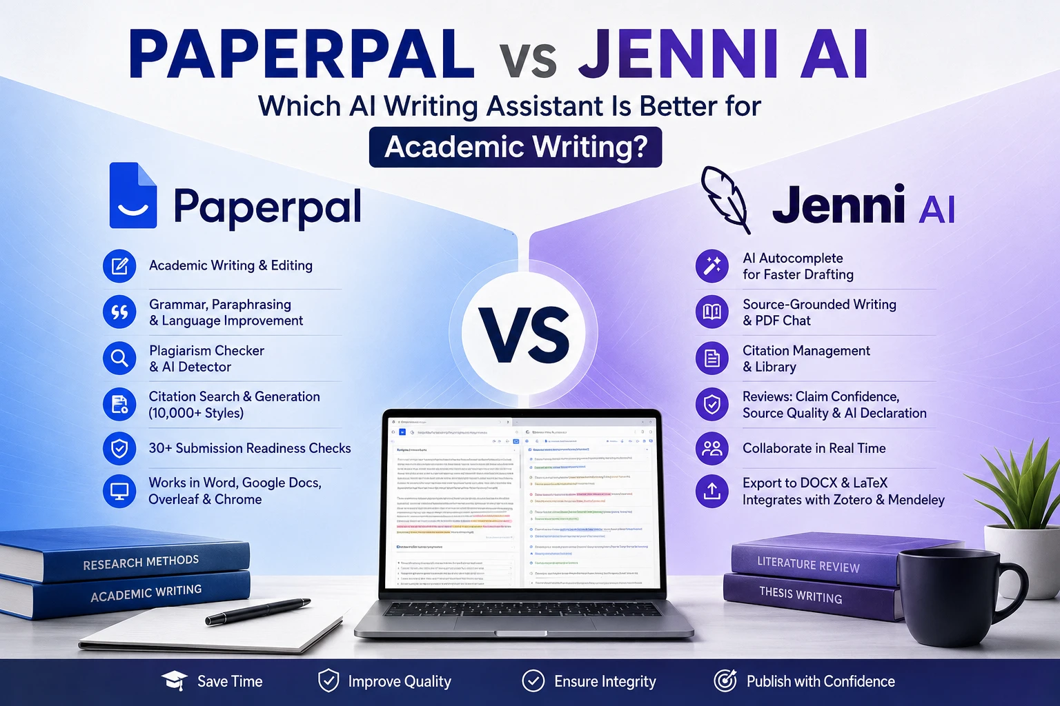 Which is Better Paperpal or Jenni AI?