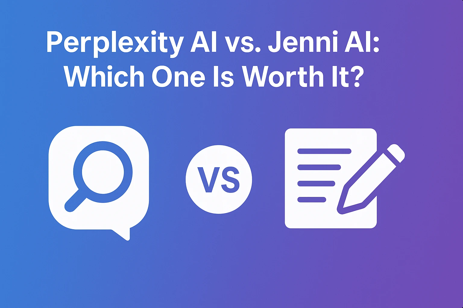 Perplexity AI vs. Jenni AI: Which One Is Worth It?