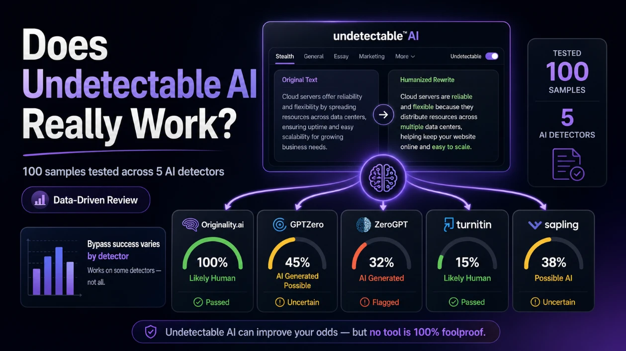 [STUDY] Does Undetectable AI Really Work?