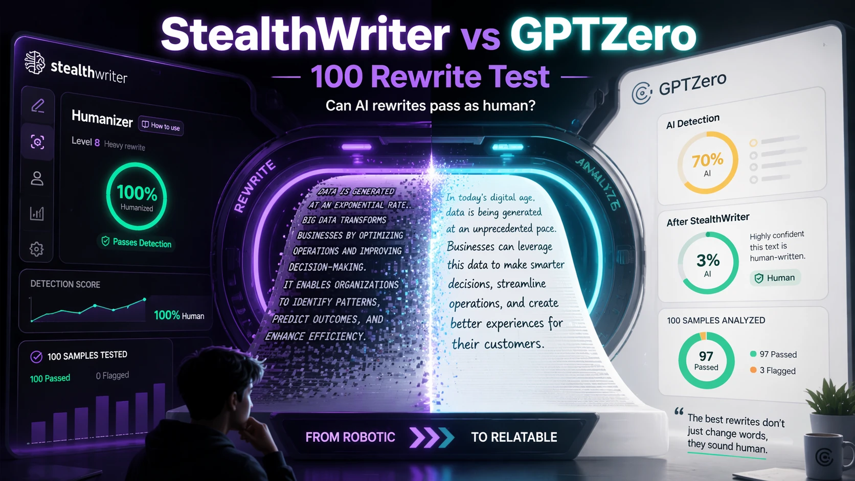 [STUDY] Can Stealthwriter Outsmart GPTZero? A 100-Sample Test