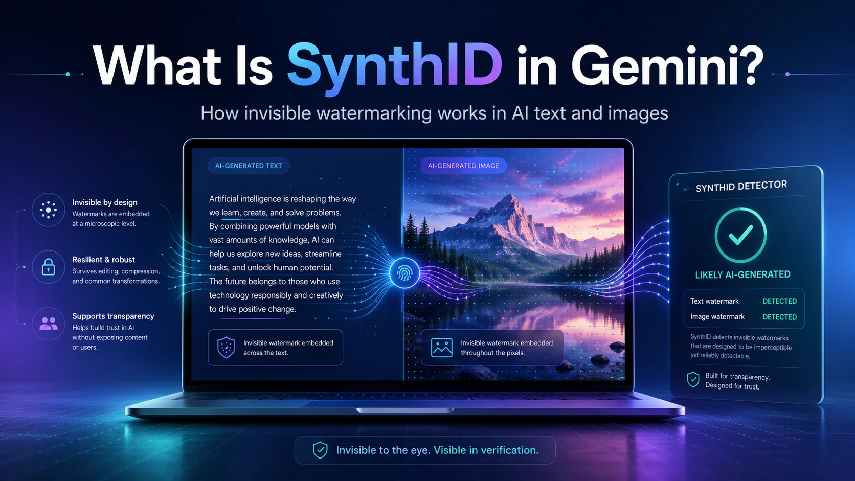 What Is SynthID in Gemini? The Invisible Signature Behind Google's AI Content