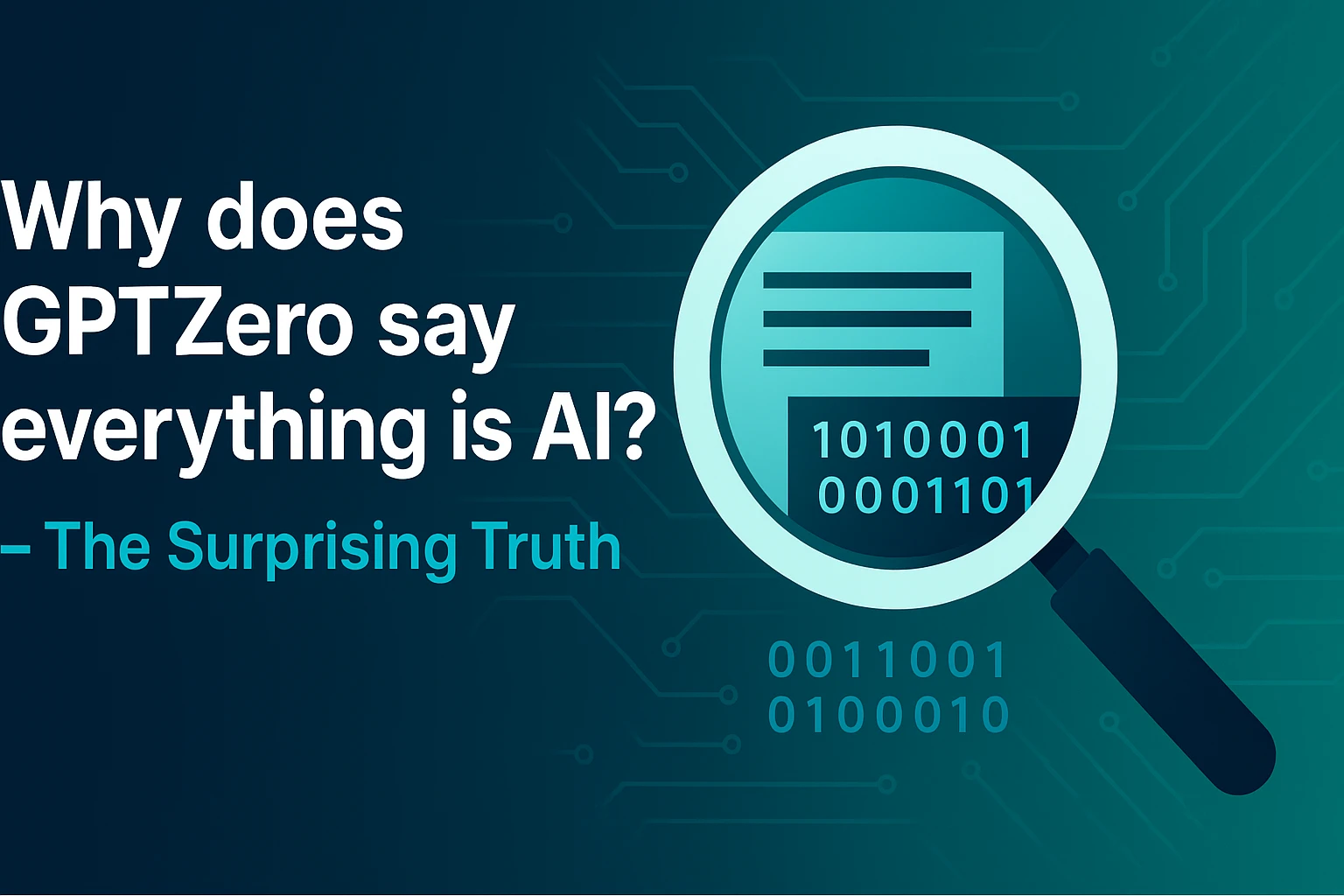 Why does GPTZero say everything is AI? - The Surprising Truth